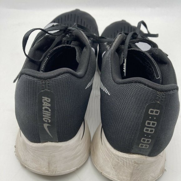 Nike Zoom Fly Mens Running Shoes Black White Size 12 EU 46 - Picture 5 of 12
